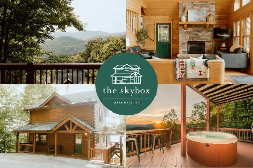 Wolf Laurel Casa | The Skybox Cabin Stunning Views HotTub Game Room