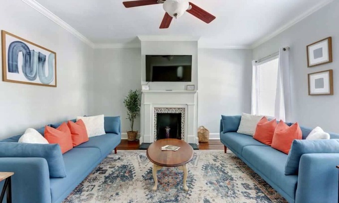 Beach Institute Casa | The Tea Olive - A, Fresh | Updated | Dog-Friendly