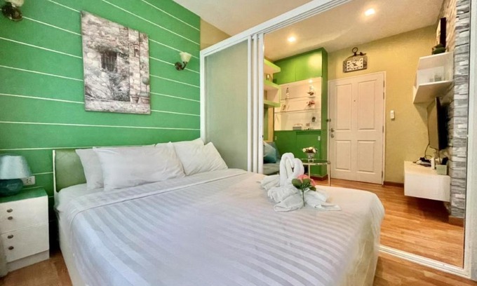 Hua Hin Apartamento | The trust huahin resort condo greeny room