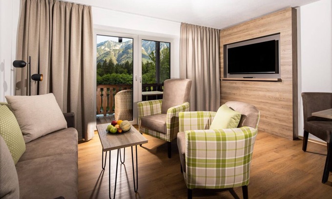 Bad Reichenhall Apartamento | The two with south-facing balcony 73 sqm, 2 sep. Bedroom - Holiday apartment at the Gablerhof