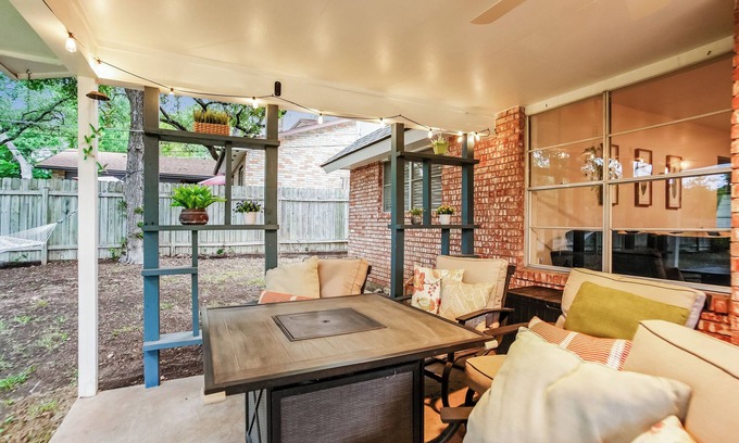 Vance Jackson Casa | The TX Oasis. Boho Paradise. Huge Backyard.