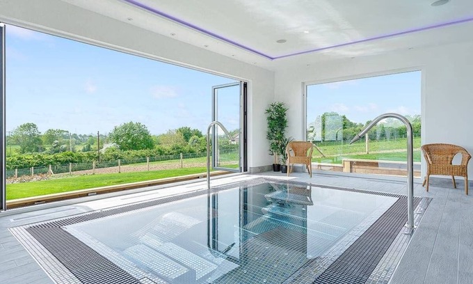 Middlezoy Cabaña | Alojamiento de 4 habitaciones en Glastonbury