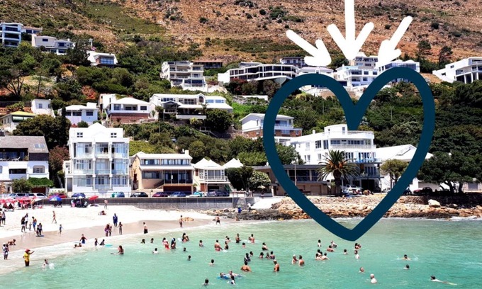 Gordons Bay Central Apartamento | 'The View' - 2 bedroom on the Water's Edge overlooking Bikini Beach