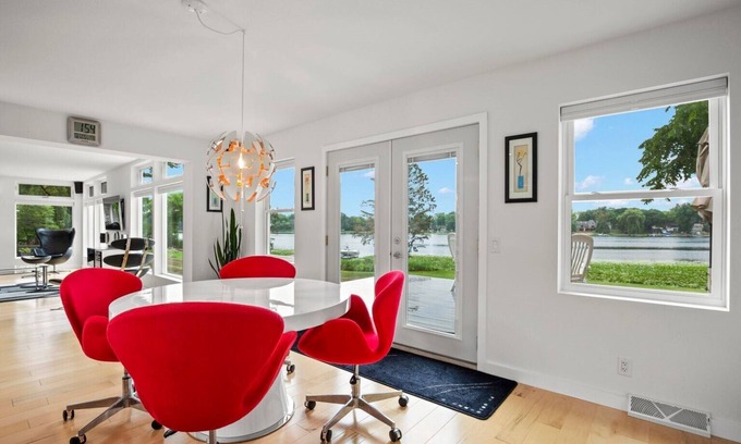 Waterford Casa | The views are amazing inside and out. Modern lake house with a double lot.
