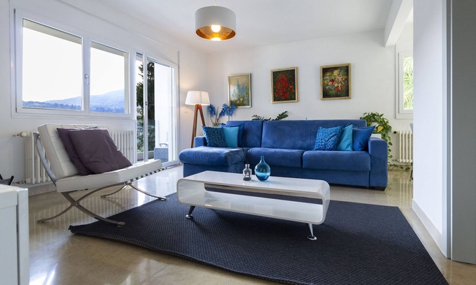 Caslano Apartamento | The Villa Design, Vista sul Lago di Lugano a Caslano