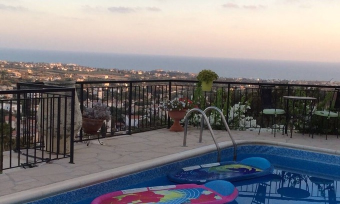 Peyia Town Villa | The Villa with a VIEW - only 5 minute drive from Peyia Village, 15 min walk