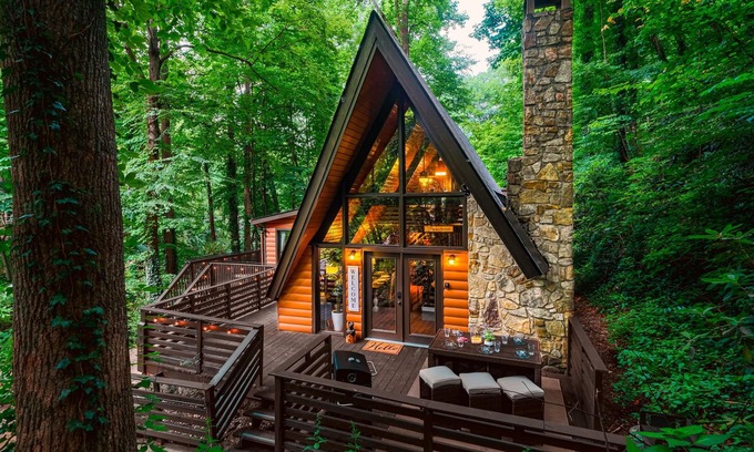 Chalet Village Chalet De Esquí | ★ The Yay Chalet | A-Frame ♥ of Gatlinburg