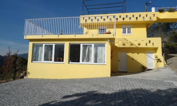Sande Cabaña | La casa amarilla panorámica