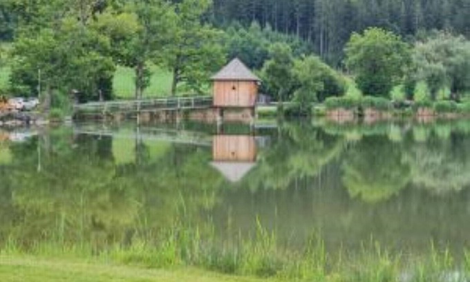 Sankt Veit an der Glan Apartamento | The1st Guesthouse "Apartment Lakehouse Style" with terrace and lake view