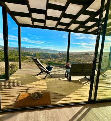 Navidad Chalet De Esquí | Thenca Lodge - increíble vista panorámica y hottub privado
