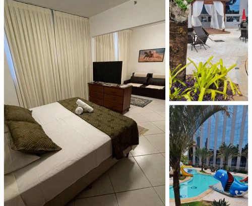 Barretos Apartamento | Thermas Park CondoHotel - Parque do Peão