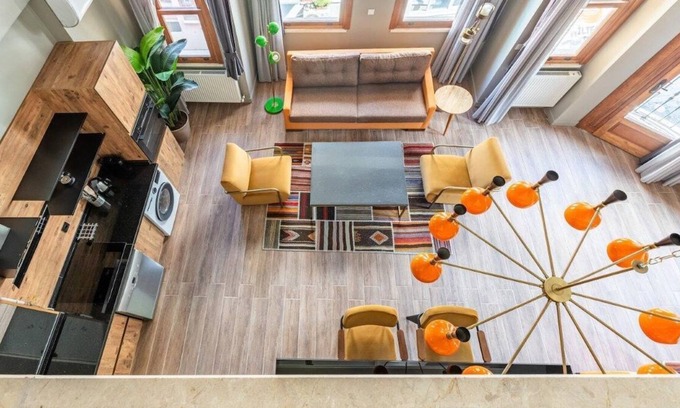 Balat Apartamento | This apartment is a 1 bedroom(s), 2 bathrooms, located in Fatih, İstanbul.
