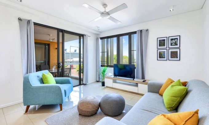 Darwin City Centre Apartamento | This apartment is a 1 bedroom(s), 1 bathrooms, located in Darwin City, NT.