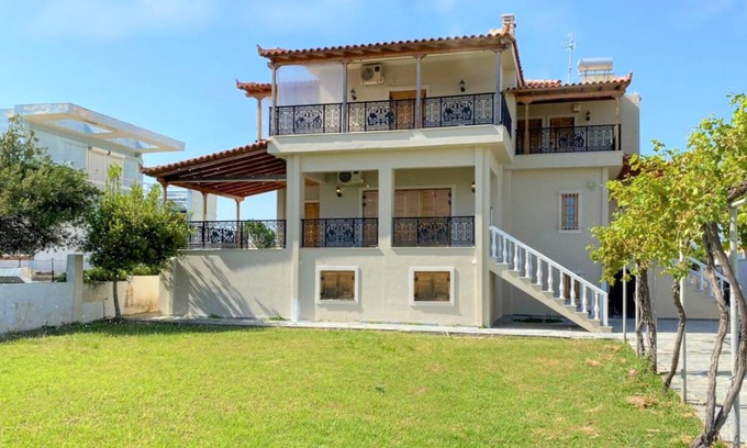 Assos-Lechaio Casa | Alojamiento de 5 habitaciones en Kato Assos Peloponne.