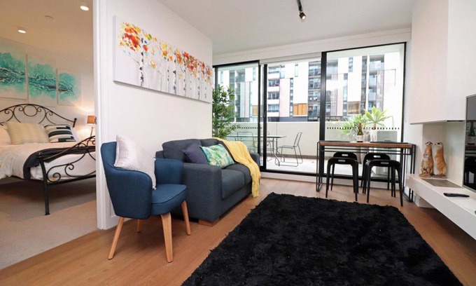 South Yarra Apartamento | This lovely modern apartment in the prime location of South Yarra