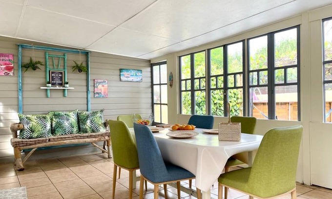 La Riviere Saint-Louis Casa | TI KAZ VACOAS, beautiful Creole kaz in the south of the island