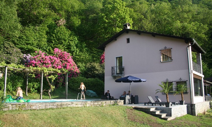 Vira Villa | Ticino Villa con piscina grande y espectacular vista al lago - el 8 800m² Superficie terreno
