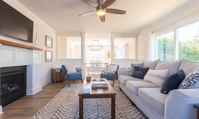 Kure Beach Casa | Tidal Watch 1-Master Suite w/ Ocean View