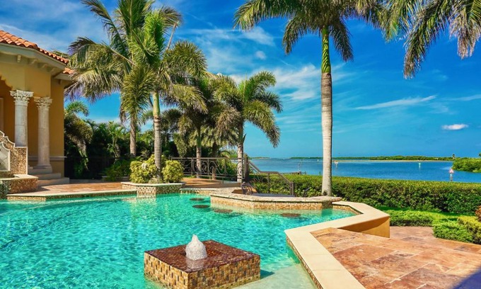Tierra Verde Casa | Tierra Verde St Petersburg Waterfront Mansion Estate 5BdRm