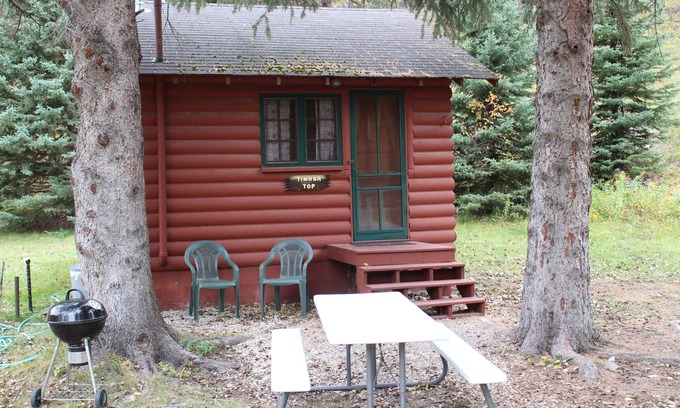 Cheyenne Crossing Cabina | Timbertop Cabina en Spearfish Canyon