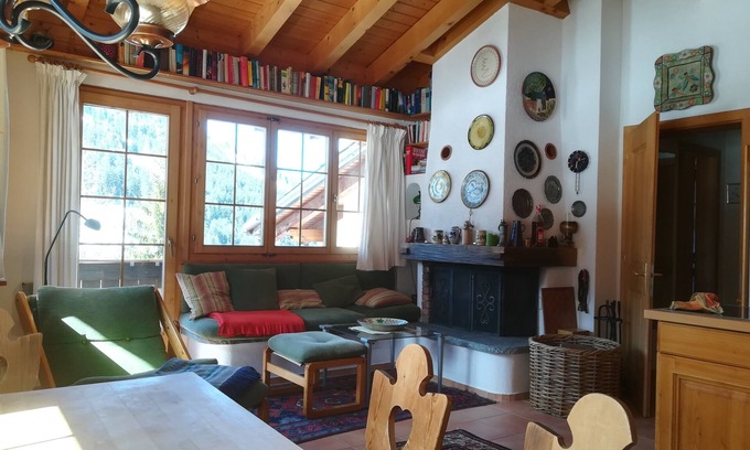 Litziruti Casa | Tiempo para relajarse - Maravilloso apartamento con balcón y chimenea.