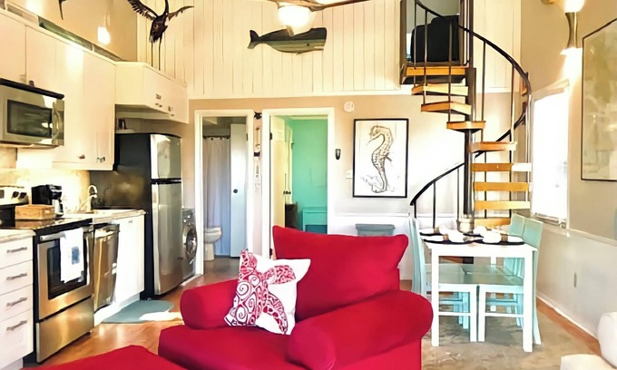 Ocean Ridge Apartamento | Time Well Spent 1 Bedroom + Loft at Edisto Beach on Golf Course