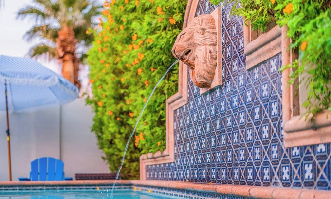 Evans Churchill Casa | Timeless Elegance: Historic Estate for 14 w/ Pool, Hot Tub + Putting Green