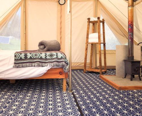 Bethania Otro | Tinker the Bell Tent at Pentref Luxury Camping