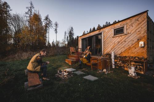 Vaclavov u Bruntalu Otro | Tiny Glamp - Kontejner Šikmina