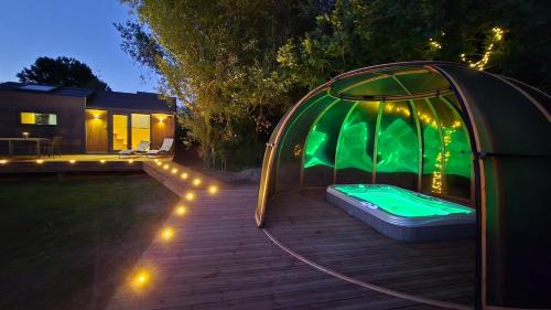 La Celle-sous-Gouzon Casa | Tiny house Dôme jacuzzi privatif