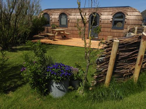 Abbestede Apartamento | Tiny House De Keet, in Natuurgebied en vlakbij het Strand