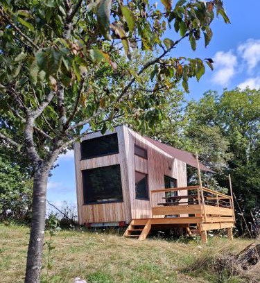 Saint-Jacques-d'Ambur Chalet De Esquí | Tiny House MOOSE HOME Les Chaumes