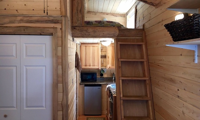 Idaho Springs Cabina | Tiny House - Opiniones de viajeros sobre Rocky Mountain Livin '