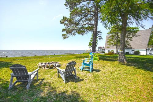 Albemarle Sound Casa | Tiny House with Big Views Cabin in Shiloh!