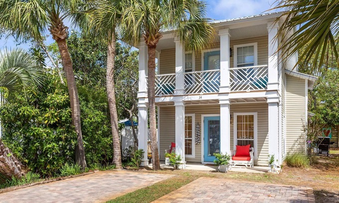 Santa Rosa Beach Casa | Tipsy Marlin - Pet-Friendly, 30A, Blue Mountain Beach, Great Location!