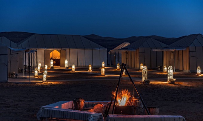 Taouz Alquiler De RV | Titanic Merzouga Camp - Budget Double Room