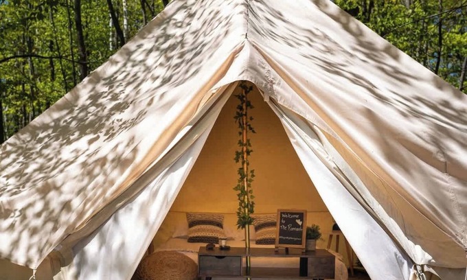 Miller Lake Casa | Tobermory Glamping Romantic Tent w/ Firepit