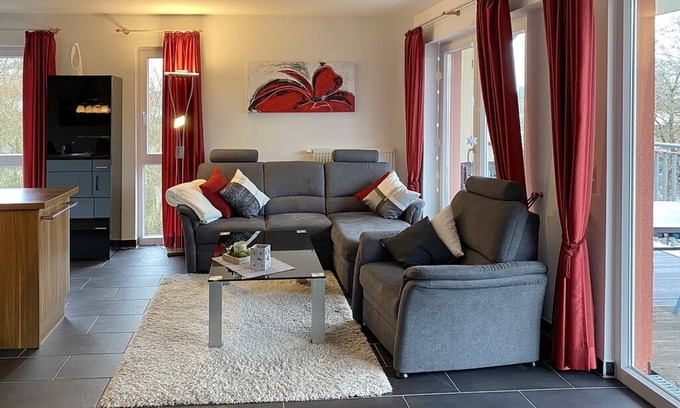 Schillig Apartamento | Tolles Ferienapartment an der Nordsee mit Südbalkon, Sauna und Whirlbadewanne