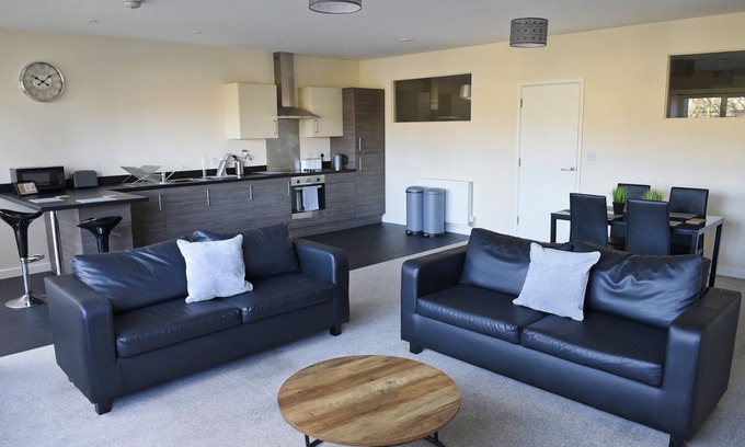 Ipswich Apartamento | Apartamentos de cepillo de dientes - 2 habitaciones 2 baños nr Ipswich Waterfront, con estacionamiento