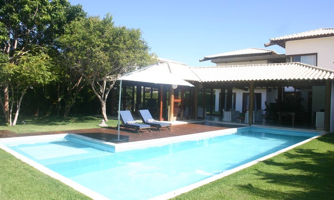 Itacimirim Casa | TOP 5suites de la casa! NATURALEZA PISCINA de seguridad tamaño G - Casa de lujo