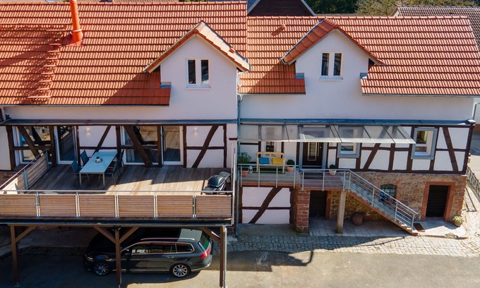 Moerlenbach Casa | Top Ausgestattetes Ferienhaus in Wunderschöner Region Nähe Geo Naturpark