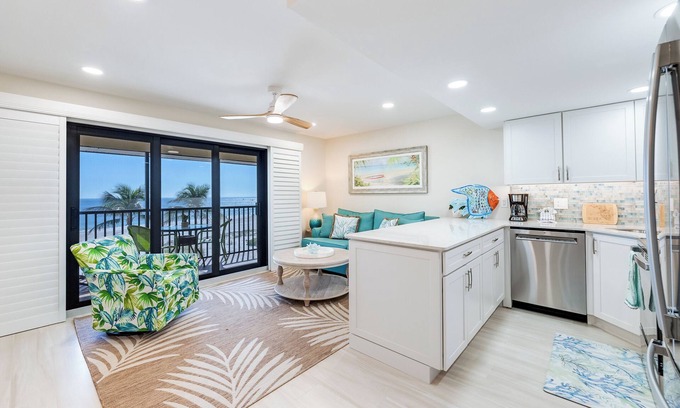 Sanibel Condominio | Ocean's Reach - Unidad 1B4 - ¡Directamente frente a la playa!