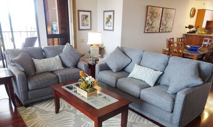 Waikoloa Condominio | Condominio lujoso con vista al piso superior, desde $ 149 / n