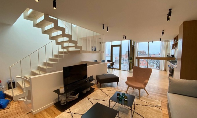 Postel Apartamento | Dúplex nuevo en el último piso con impresionantes vistas en el moderno distrito