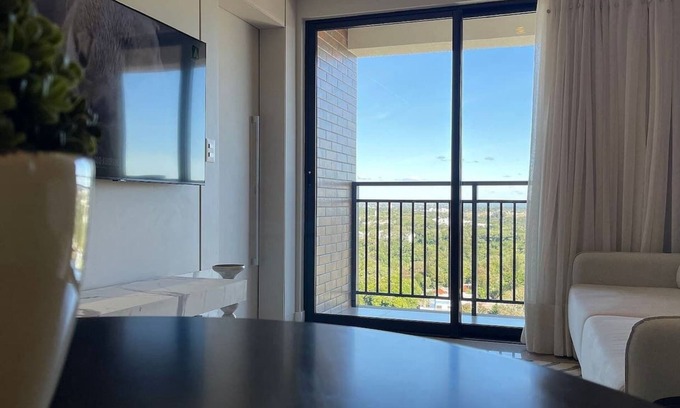 Foz do Iguacu City Centre Apartamento | Studio on the top floor in CENTRO de FOZ overlooking the Paraná River