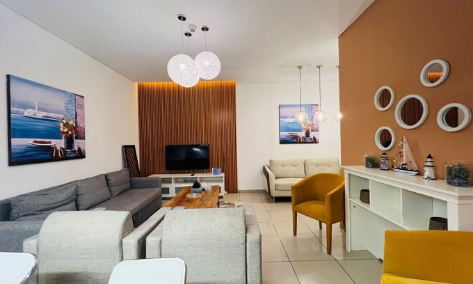 Dubai Marina Apartamento | Top Floor with city skyline view 3 bedroom + hall unit dubai marina