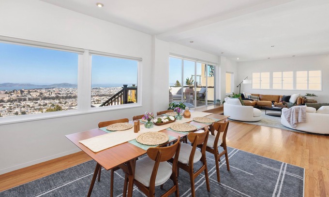 Forest Knolls Casa | Top of SF Home with Panoramic City Views