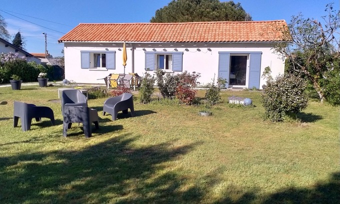 Ronce-les-Bains Casa | Exclusivo encantador y amplio jardín cómodo,,,, cerrado para 8 personas.