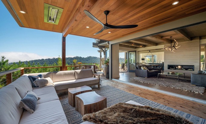 Mill Valley Casa | Top of the World Resort living in Mill Valley - Views from SF to Mt. Tam