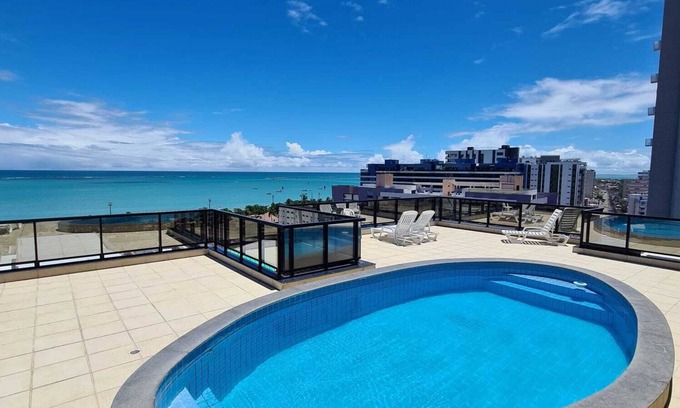 Pajucara Apartamento | TOP Port Ville Apartment with Pool